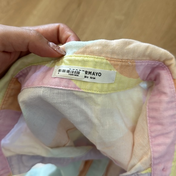 Peppermayo Emme Linen Shirt Sz US2 - Picture 6 of 7